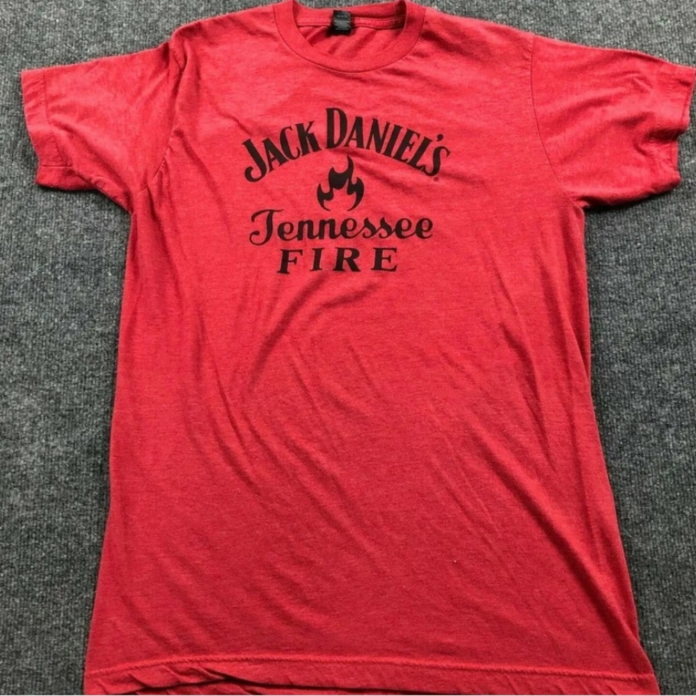 Tultex Jack Daniels Tennessee Fire Graphic T-Shirt
